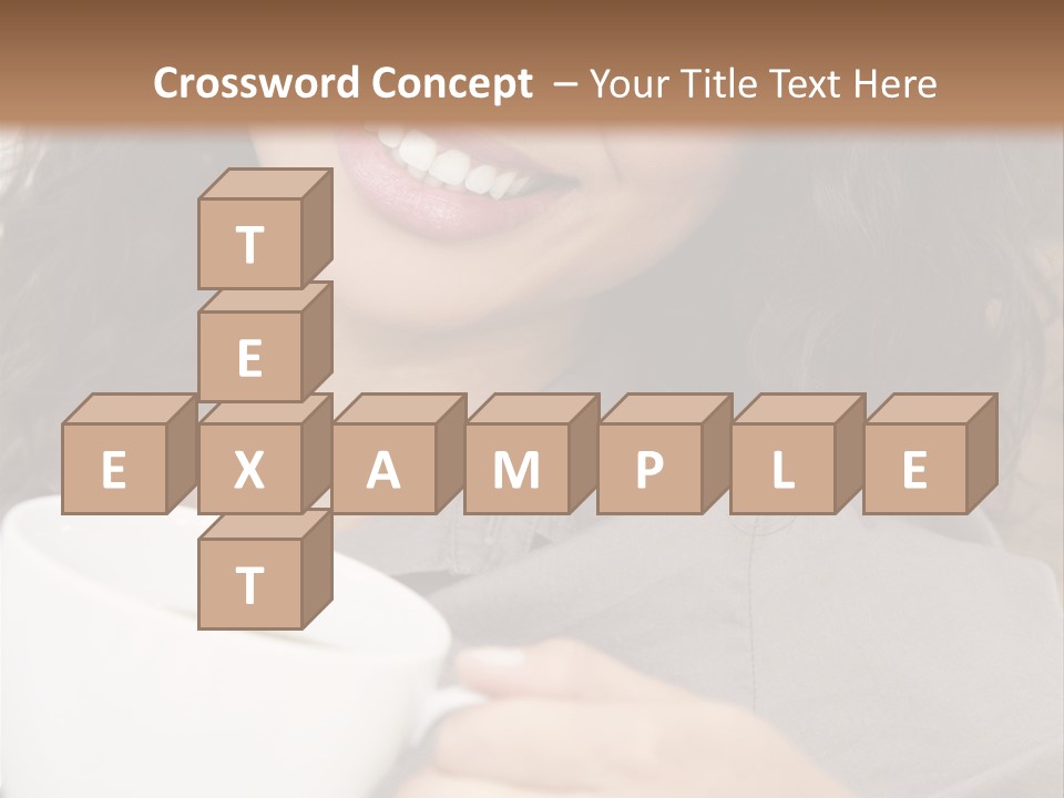 Beautiful Smiling Happy PowerPoint Template