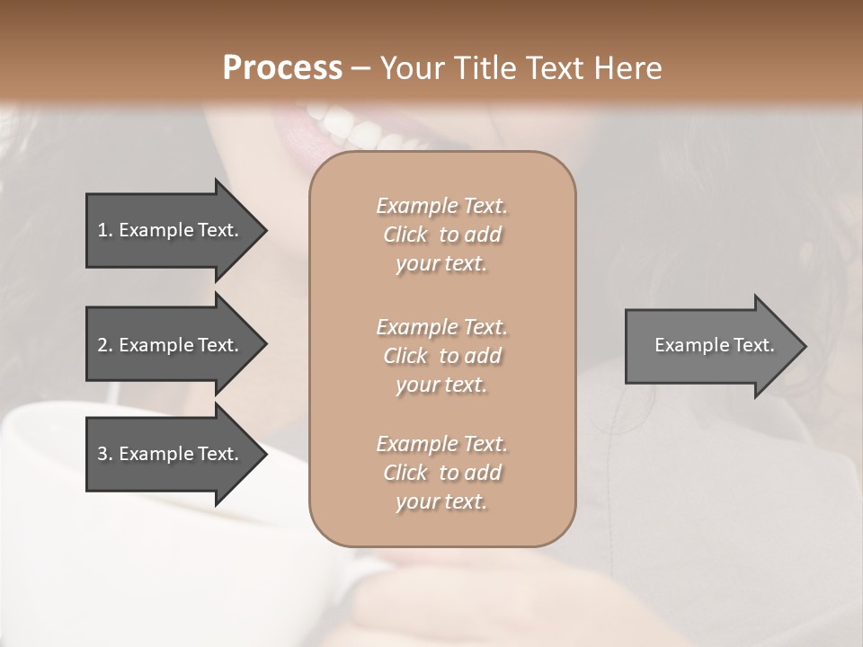 Beautiful Smiling Happy PowerPoint Template