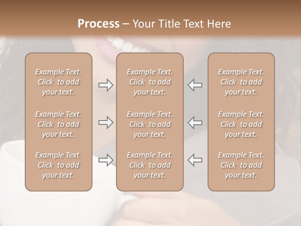 Beautiful Smiling Happy PowerPoint Template