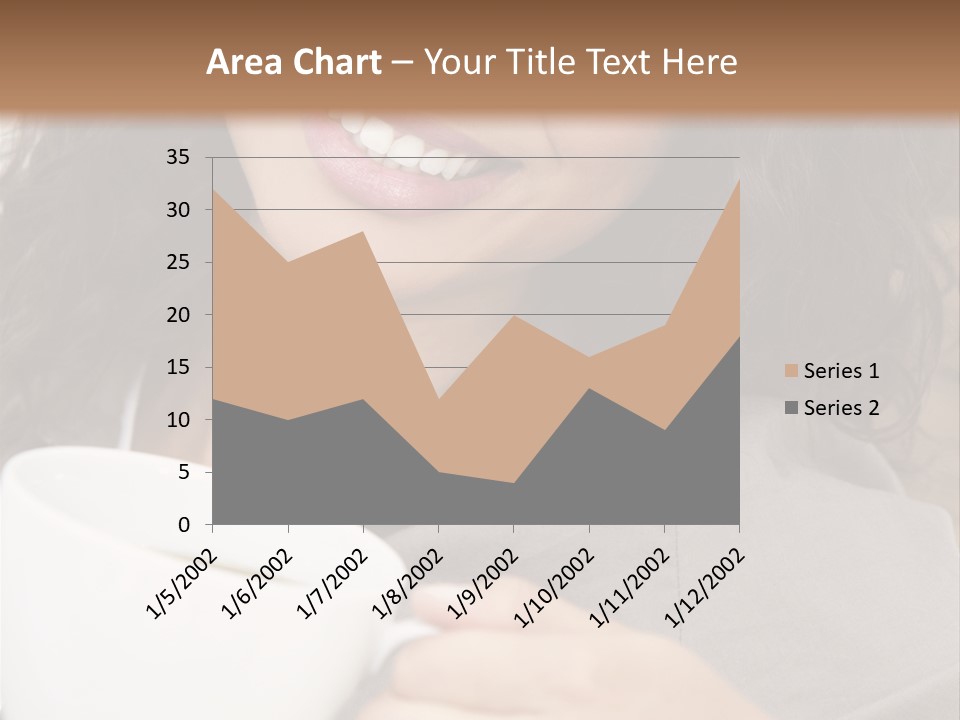 Beautiful Smiling Happy PowerPoint Template
