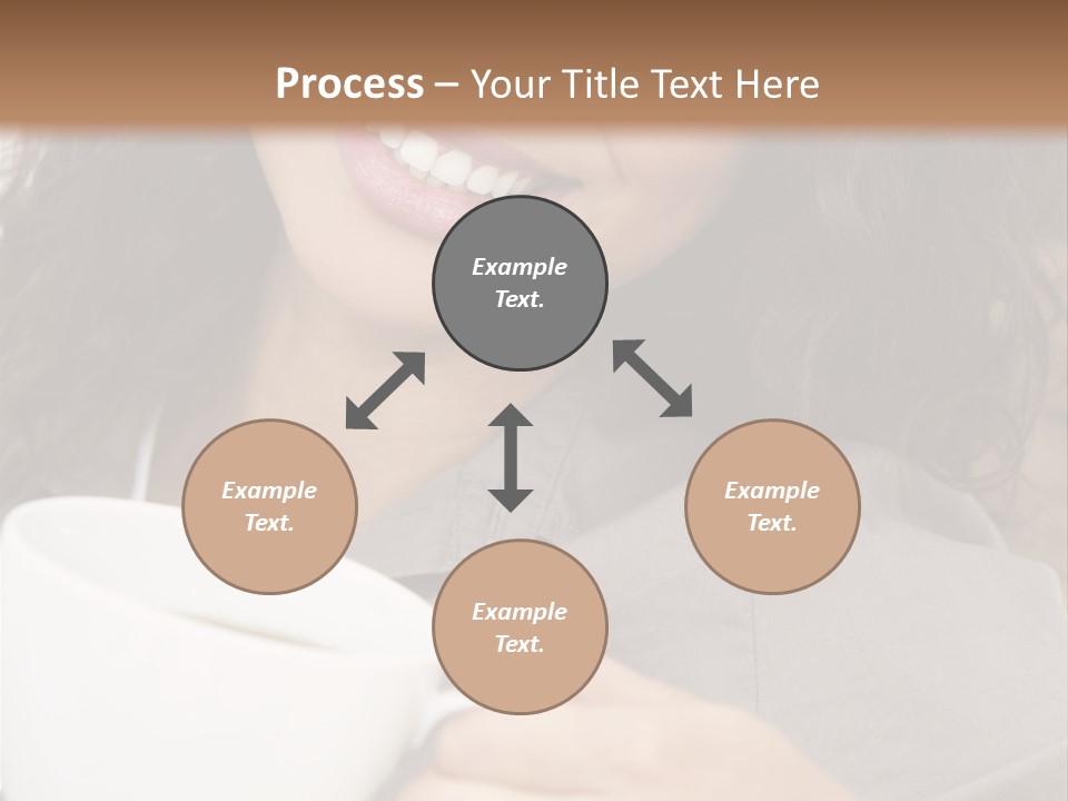 Beautiful Smiling Happy PowerPoint Template