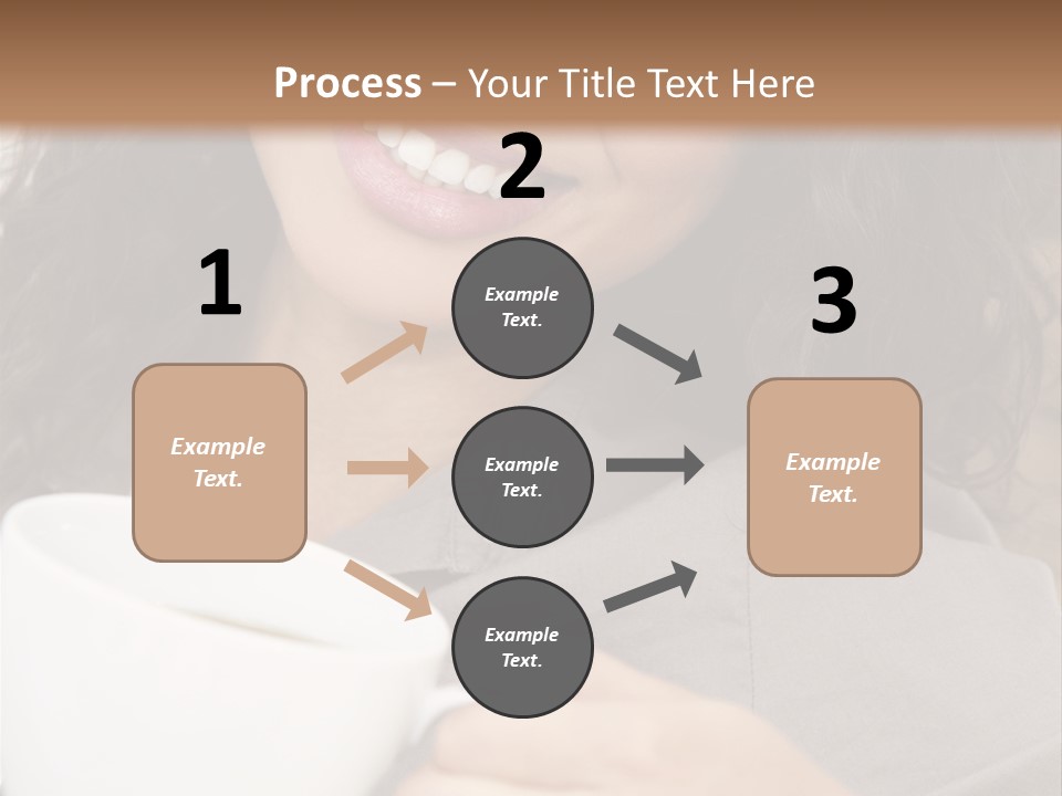 Beautiful Smiling Happy PowerPoint Template