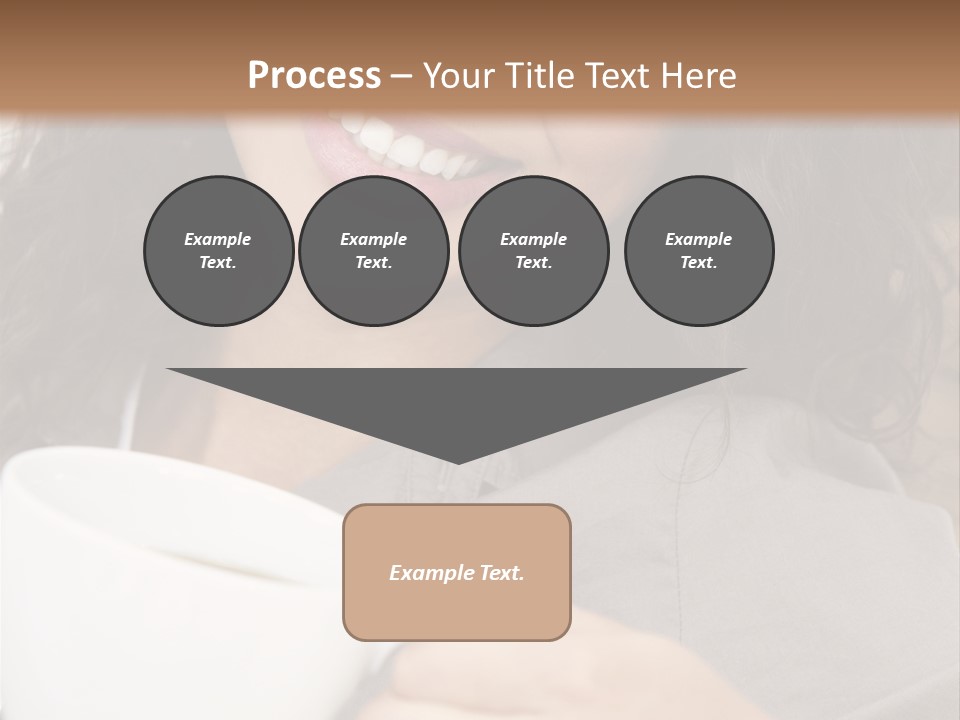 Beautiful Smiling Happy PowerPoint Template