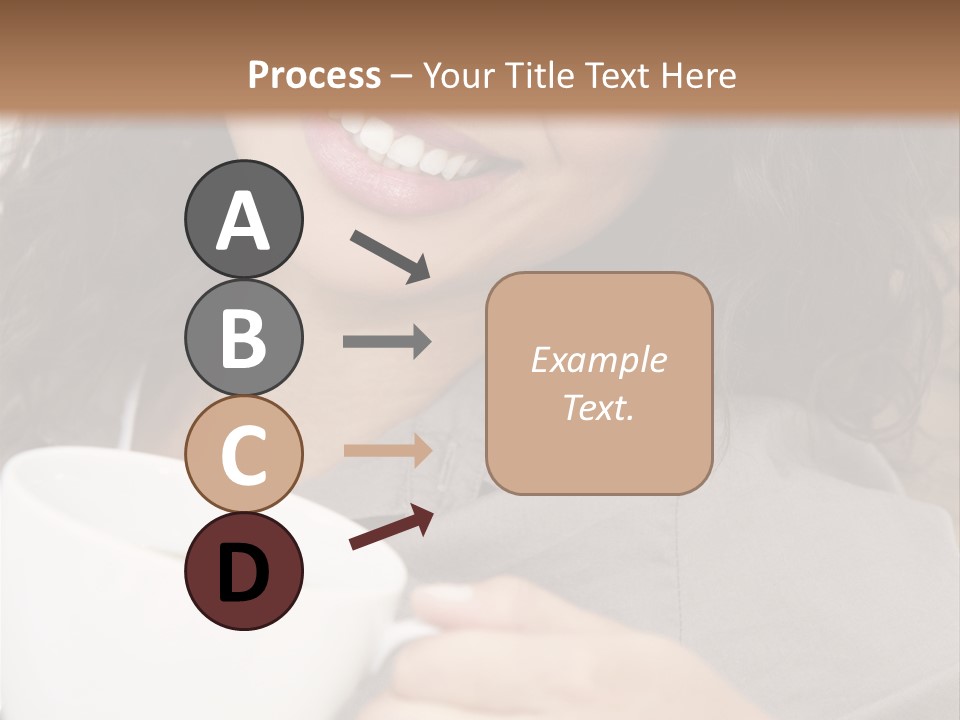 Beautiful Smiling Happy PowerPoint Template