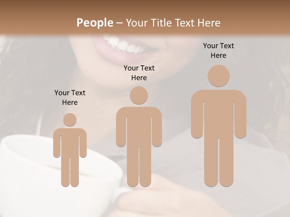 Beautiful Smiling Happy PowerPoint Template