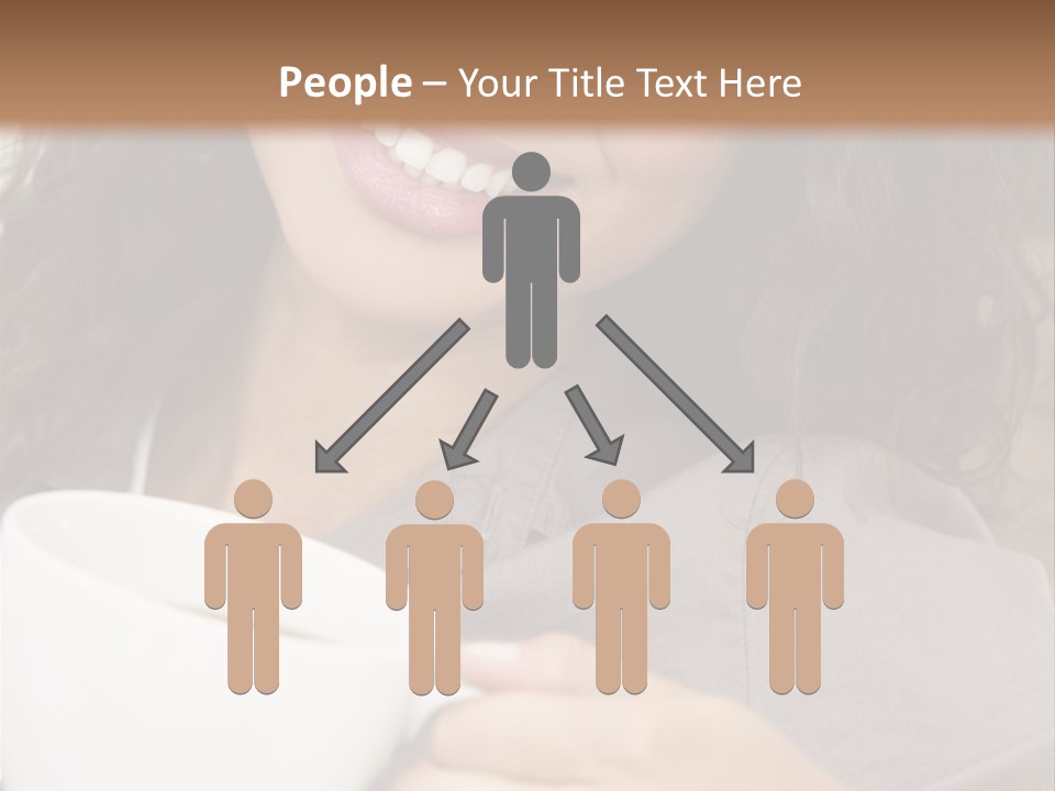 Beautiful Smiling Happy PowerPoint Template