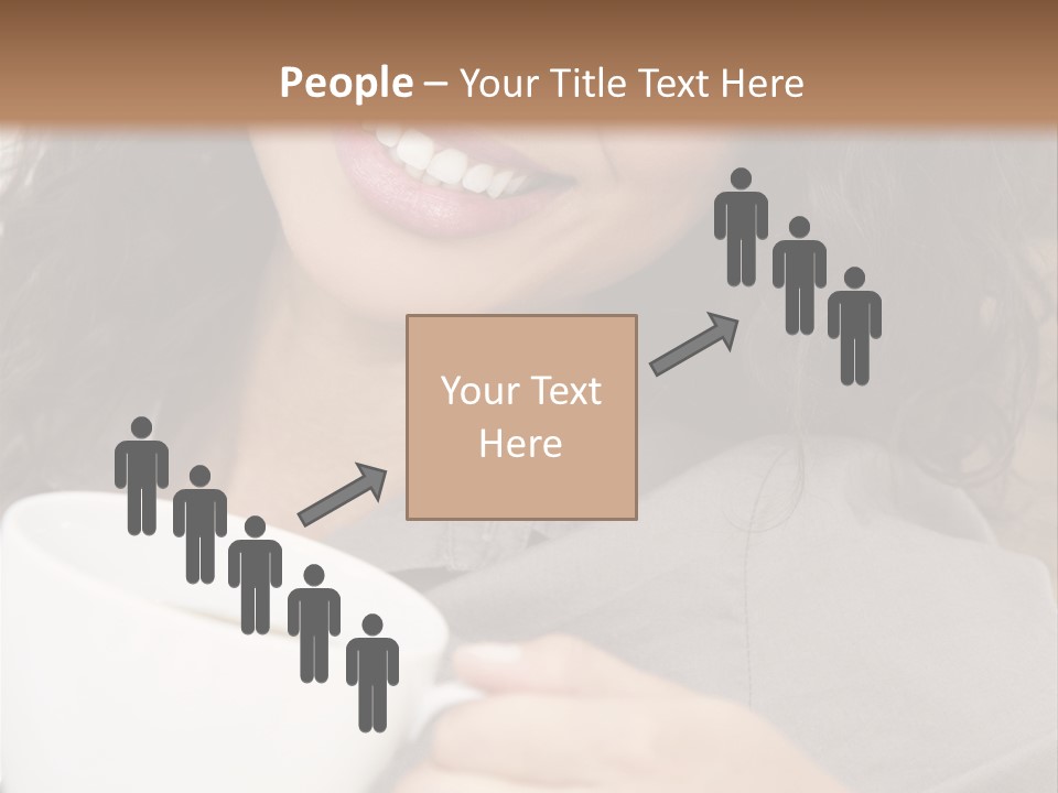 Beautiful Smiling Happy PowerPoint Template