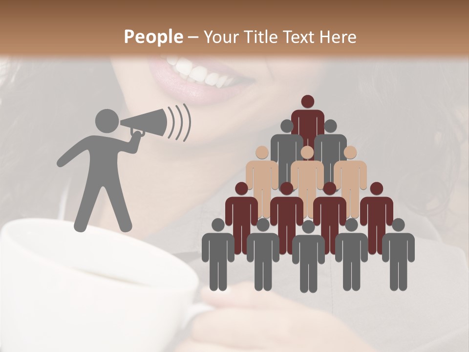 Beautiful Smiling Happy PowerPoint Template