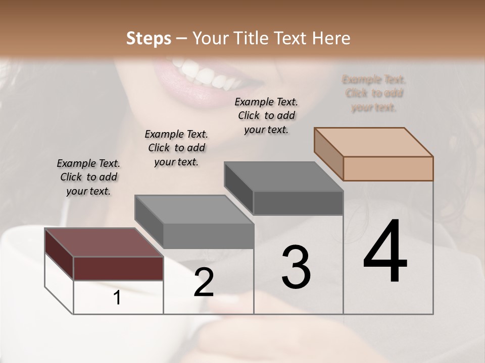 Beautiful Smiling Happy PowerPoint Template