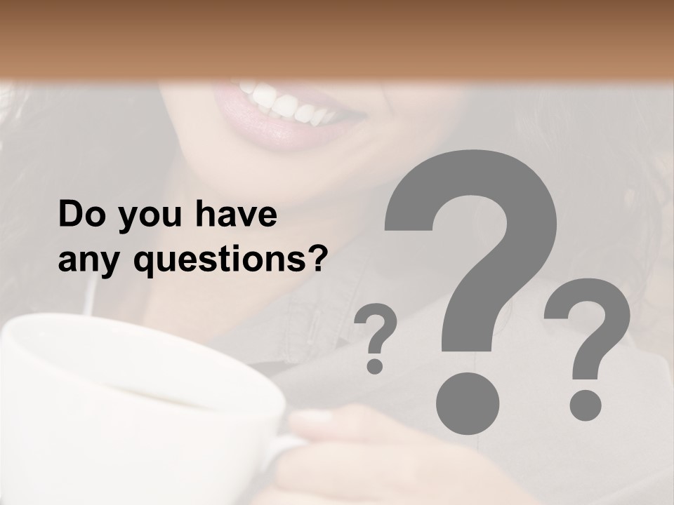 Beautiful Smiling Happy PowerPoint Template