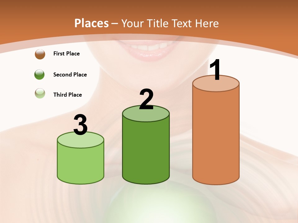 Model Sphere Healthy PowerPoint Template
