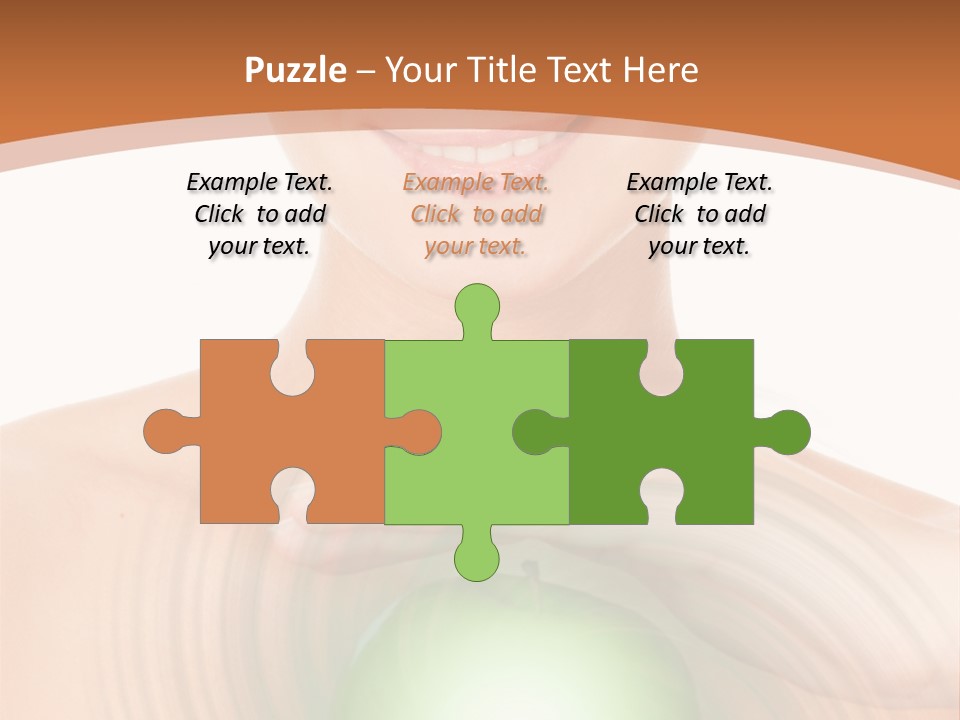 Model Sphere Healthy PowerPoint Template