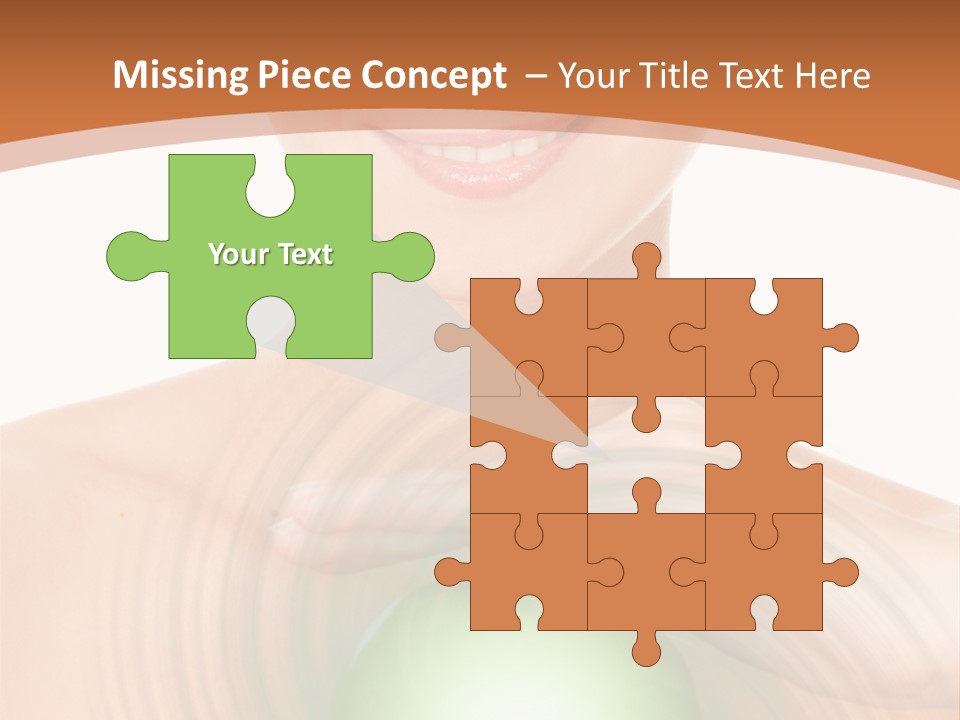 Model Sphere Healthy PowerPoint Template