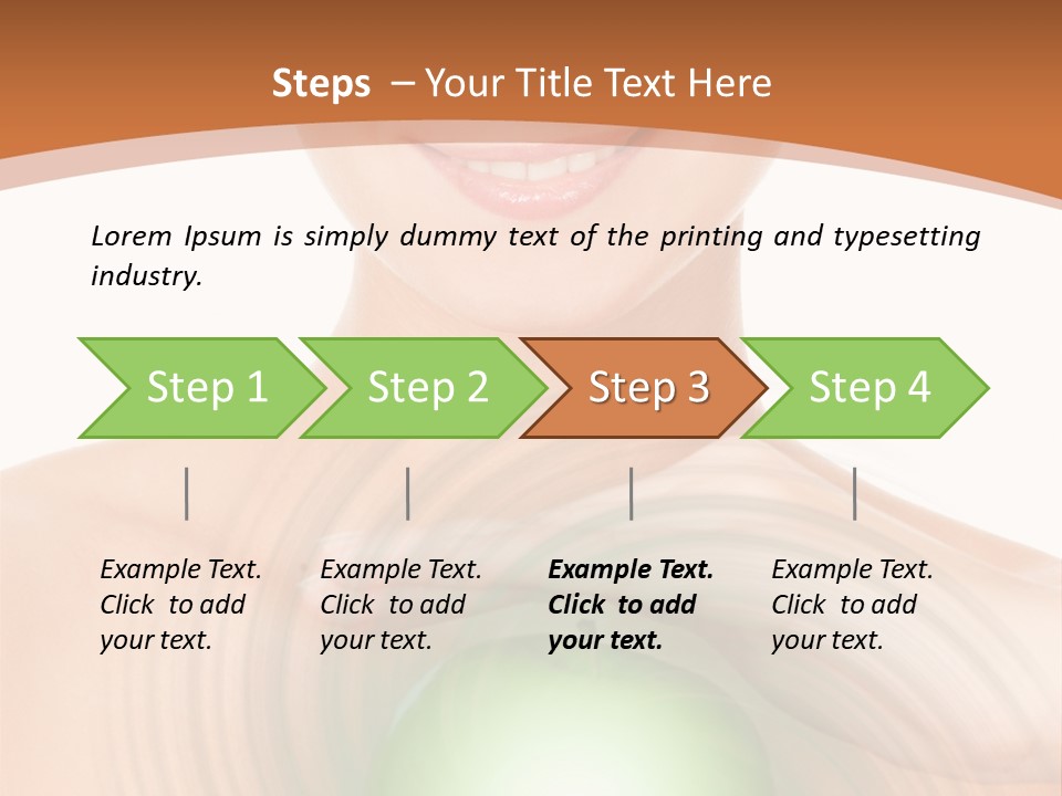 Model Sphere Healthy PowerPoint Template