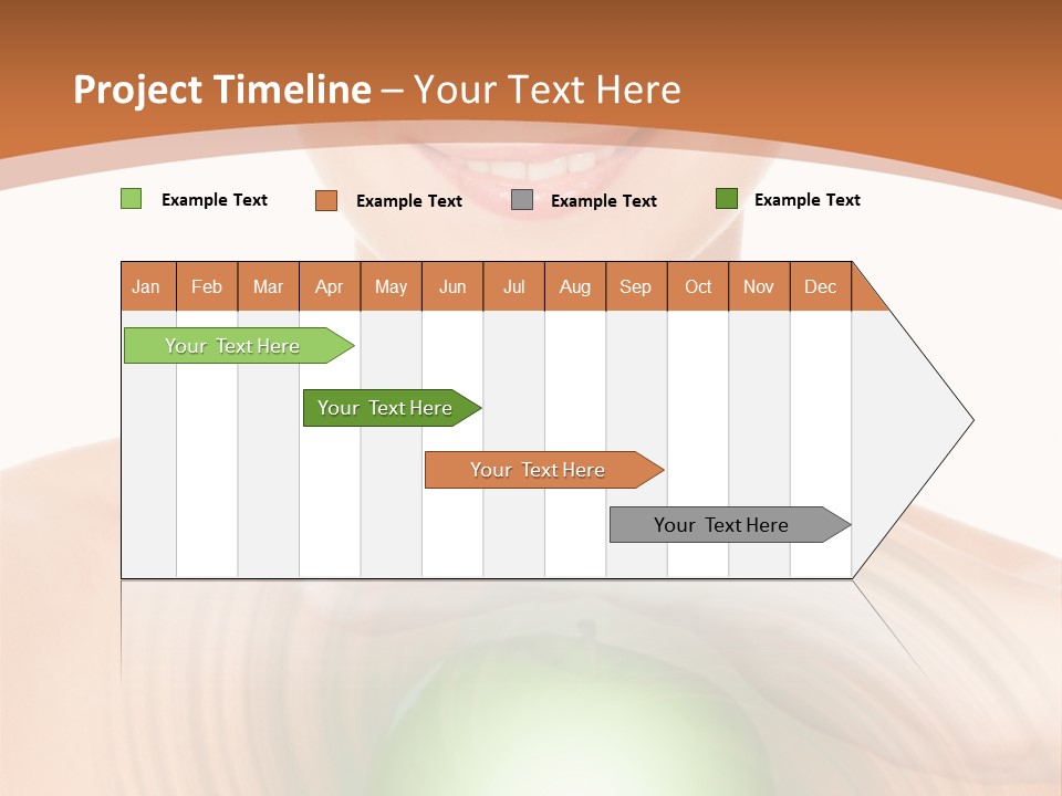Model Sphere Healthy PowerPoint Template
