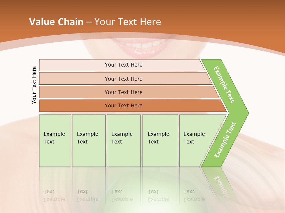 Model Sphere Healthy PowerPoint Template