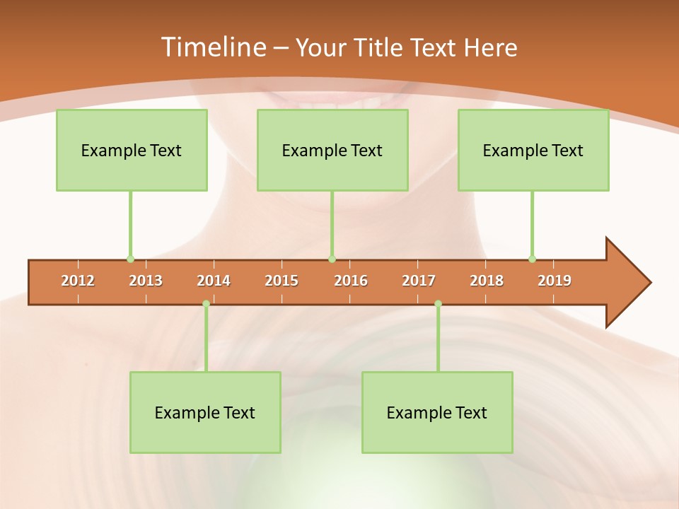 Model Sphere Healthy PowerPoint Template