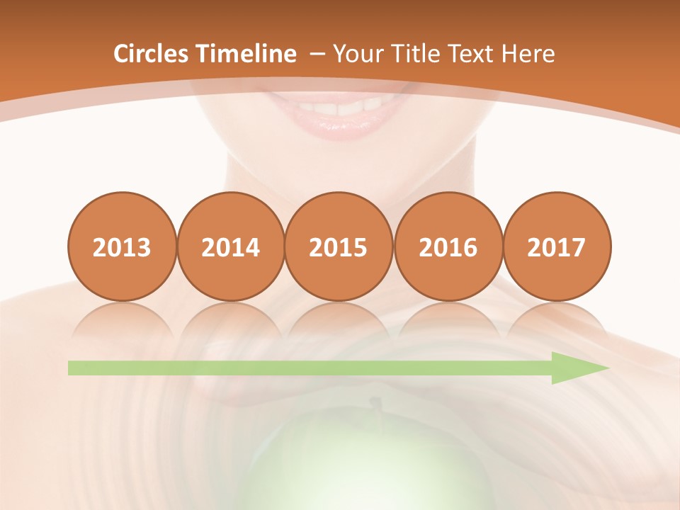 Model Sphere Healthy PowerPoint Template