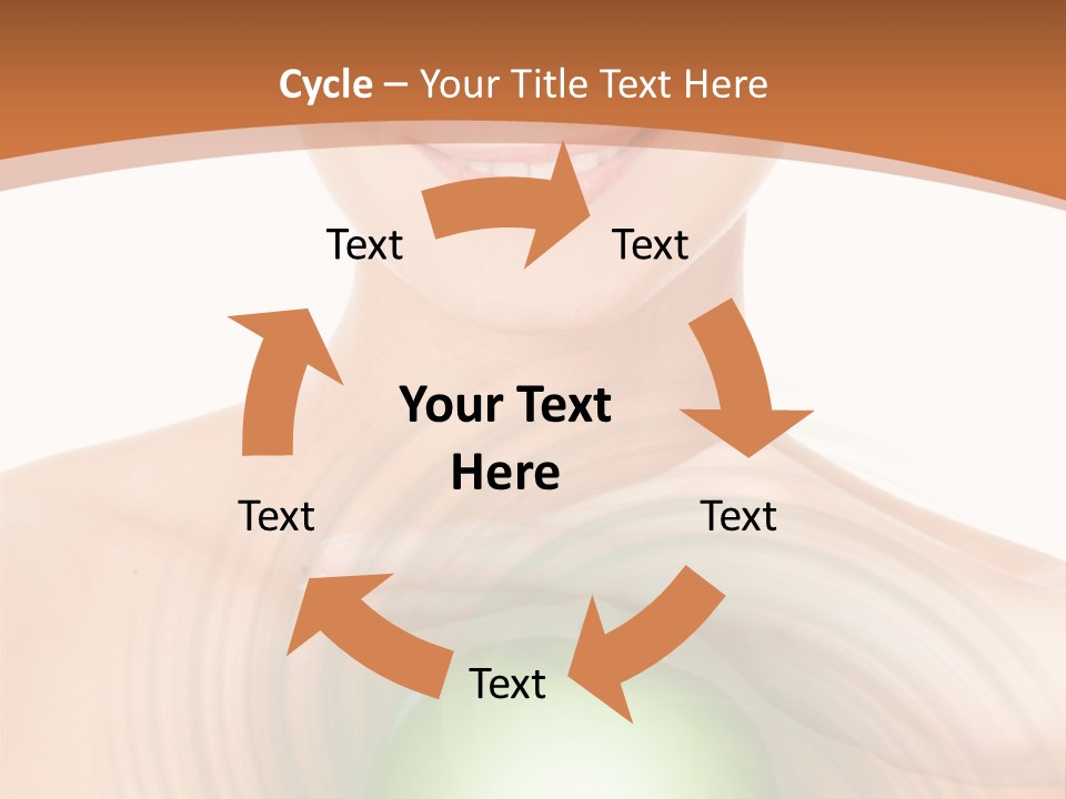 Model Sphere Healthy PowerPoint Template