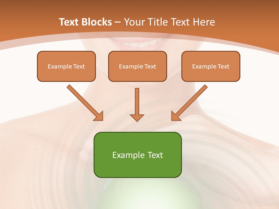 Model Sphere Healthy PowerPoint Template