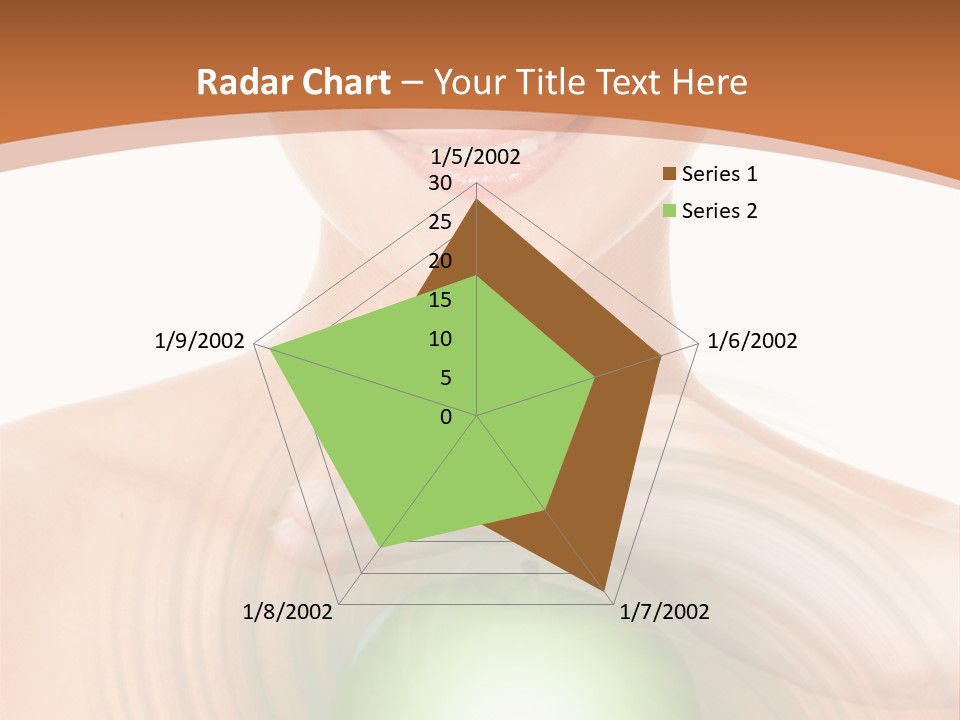 Model Sphere Healthy PowerPoint Template