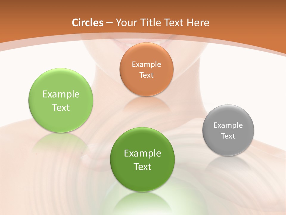 Model Sphere Healthy PowerPoint Template