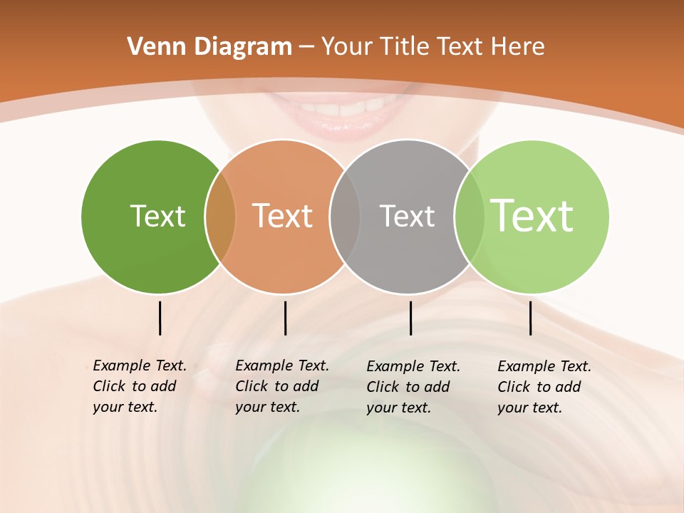 Model Sphere Healthy PowerPoint Template