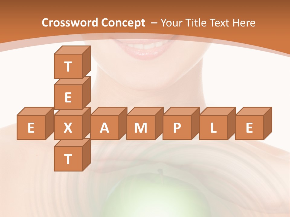 Model Sphere Healthy PowerPoint Template