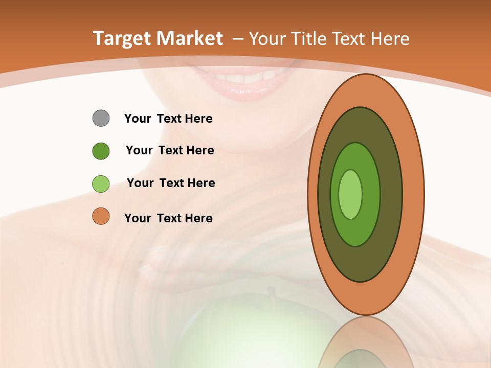 Model Sphere Healthy PowerPoint Template