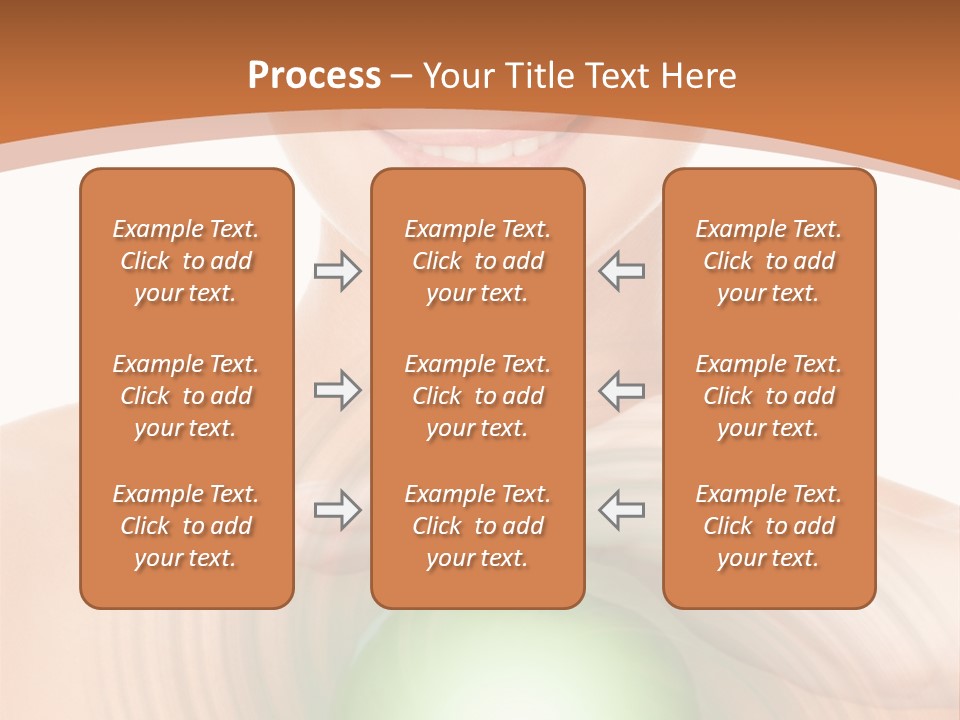 Model Sphere Healthy PowerPoint Template