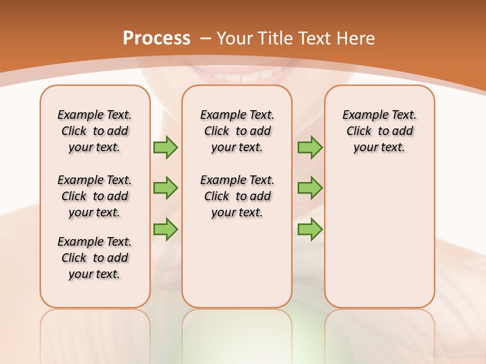Model Sphere Healthy PowerPoint Template