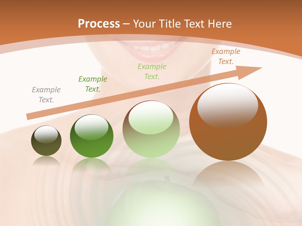 Model Sphere Healthy PowerPoint Template