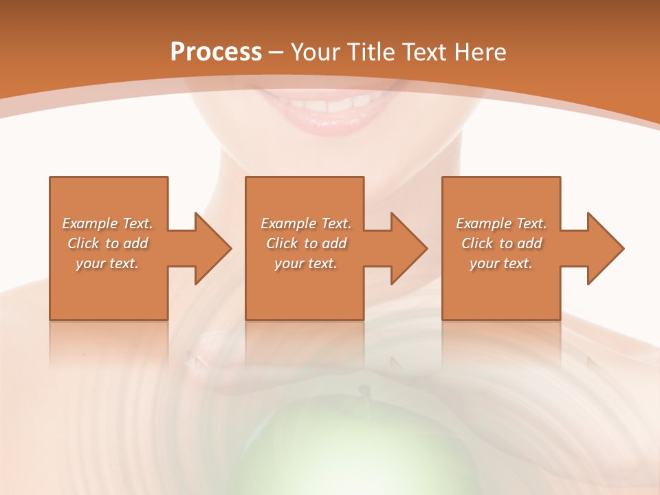Model Sphere Healthy PowerPoint Template