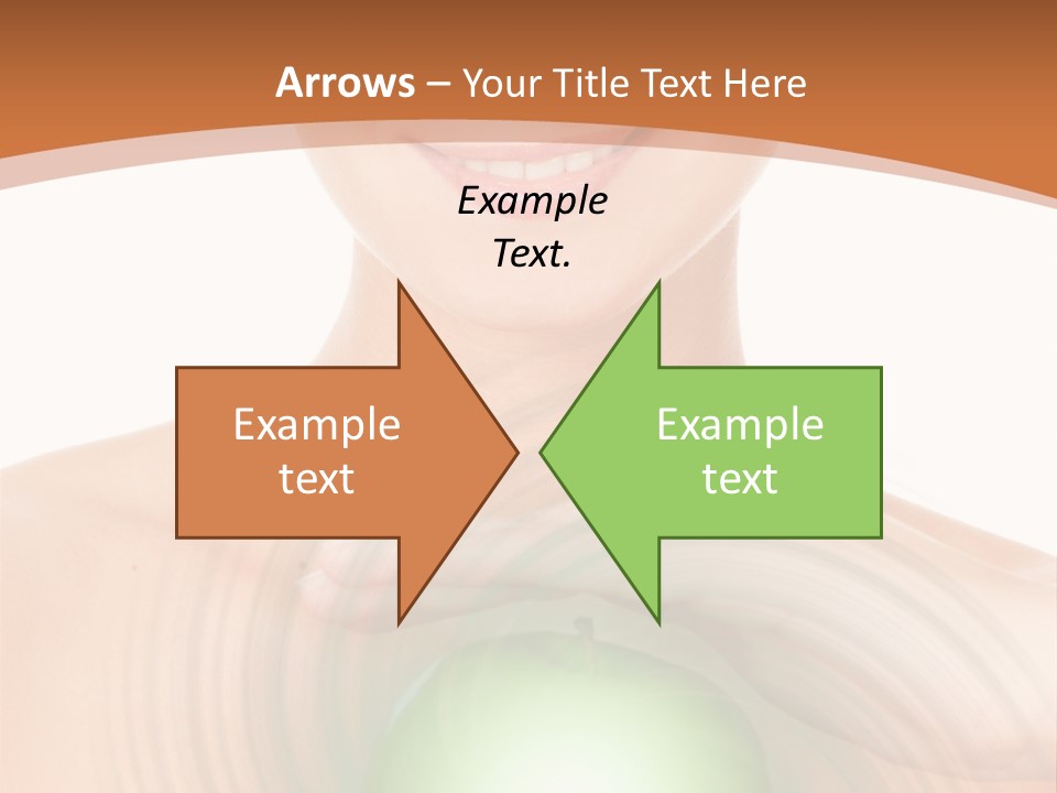 Model Sphere Healthy PowerPoint Template