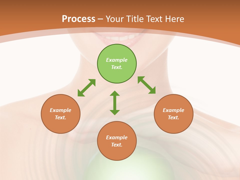 Model Sphere Healthy PowerPoint Template
