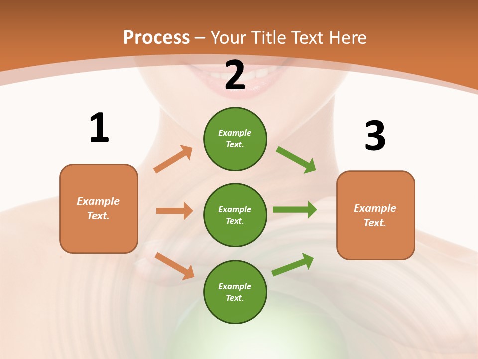 Model Sphere Healthy PowerPoint Template