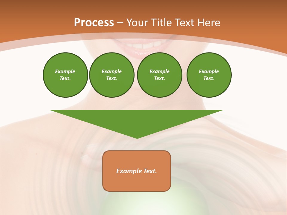 Model Sphere Healthy PowerPoint Template