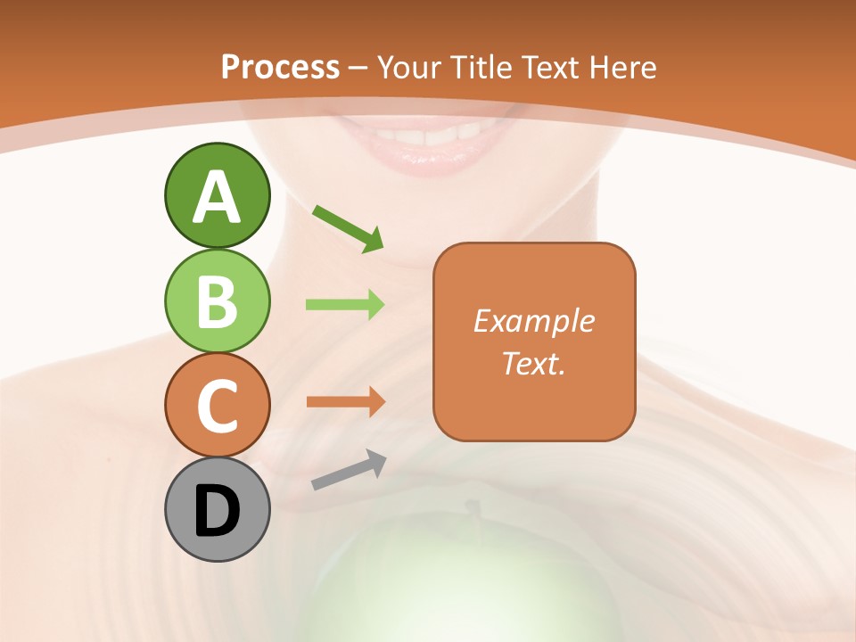 Model Sphere Healthy PowerPoint Template