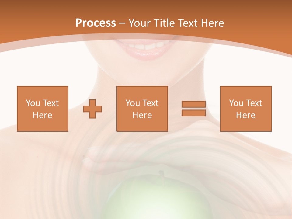 Model Sphere Healthy PowerPoint Template