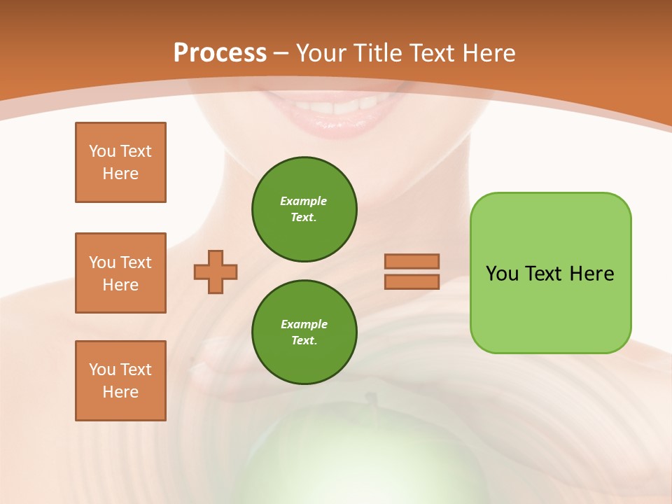Model Sphere Healthy PowerPoint Template