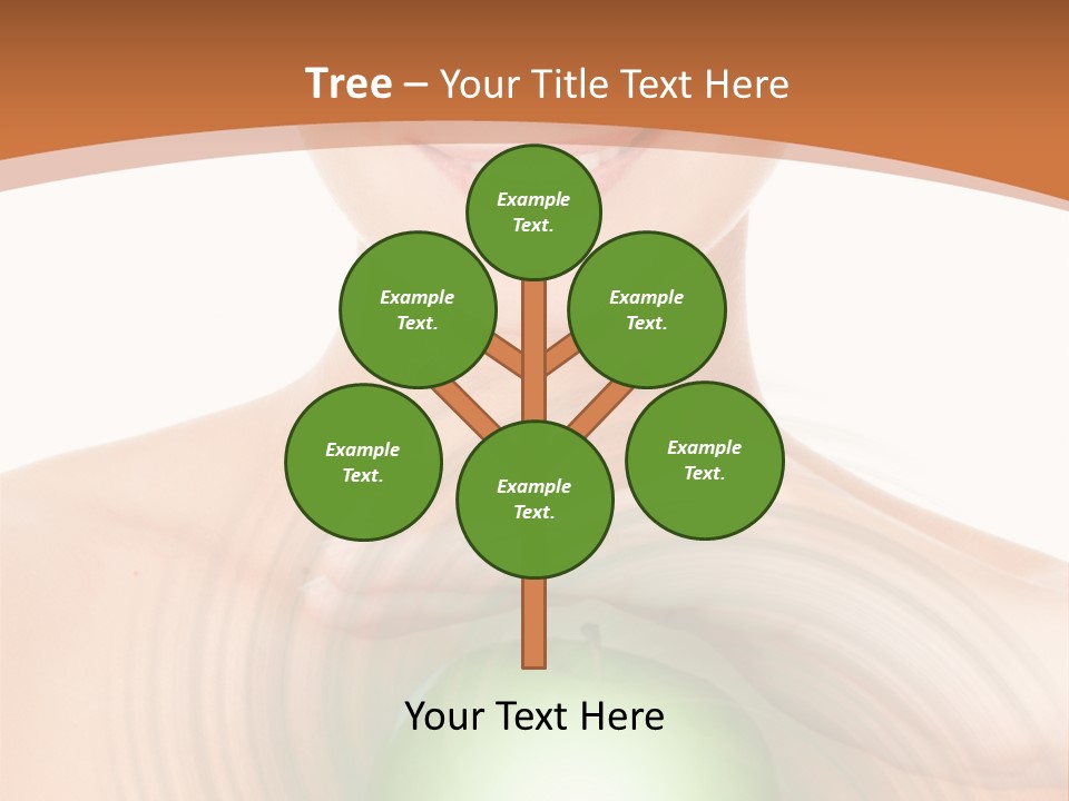 Model Sphere Healthy PowerPoint Template