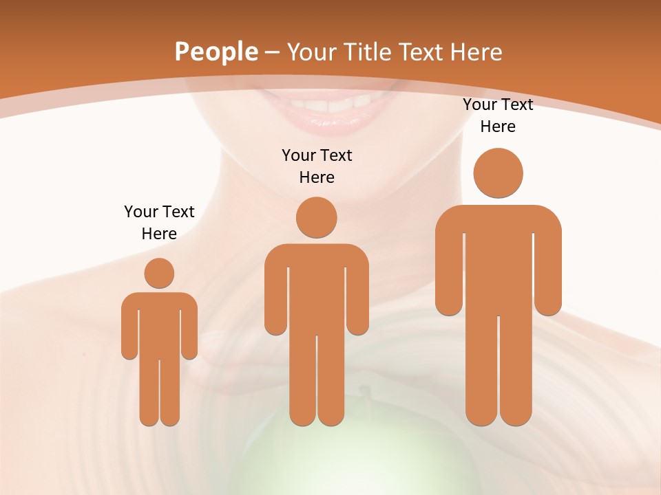 Model Sphere Healthy PowerPoint Template