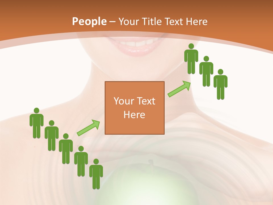 Model Sphere Healthy PowerPoint Template