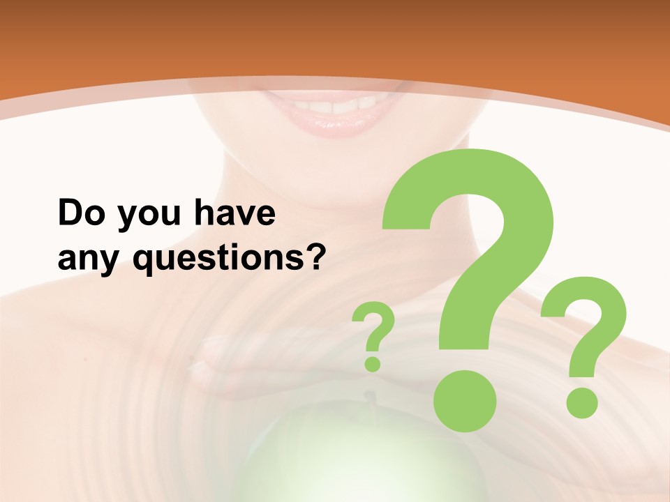 Model Sphere Healthy PowerPoint Template