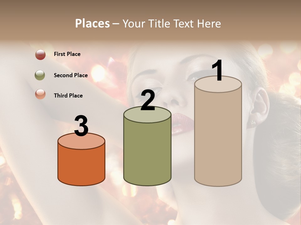 Romantic Black Woman PowerPoint Template