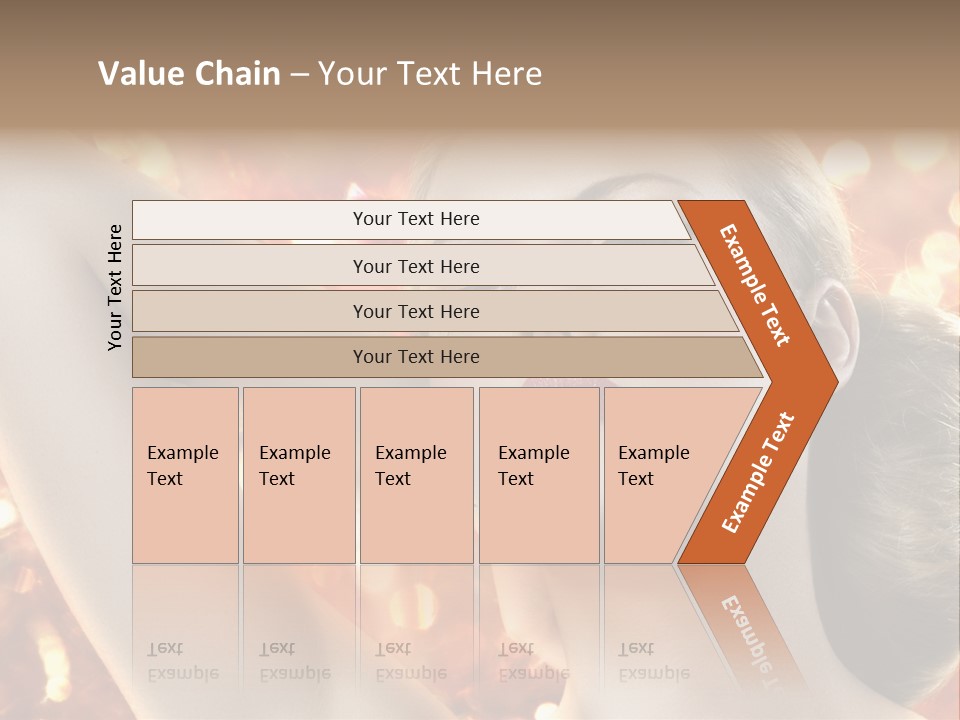 Romantic Black Woman PowerPoint Template