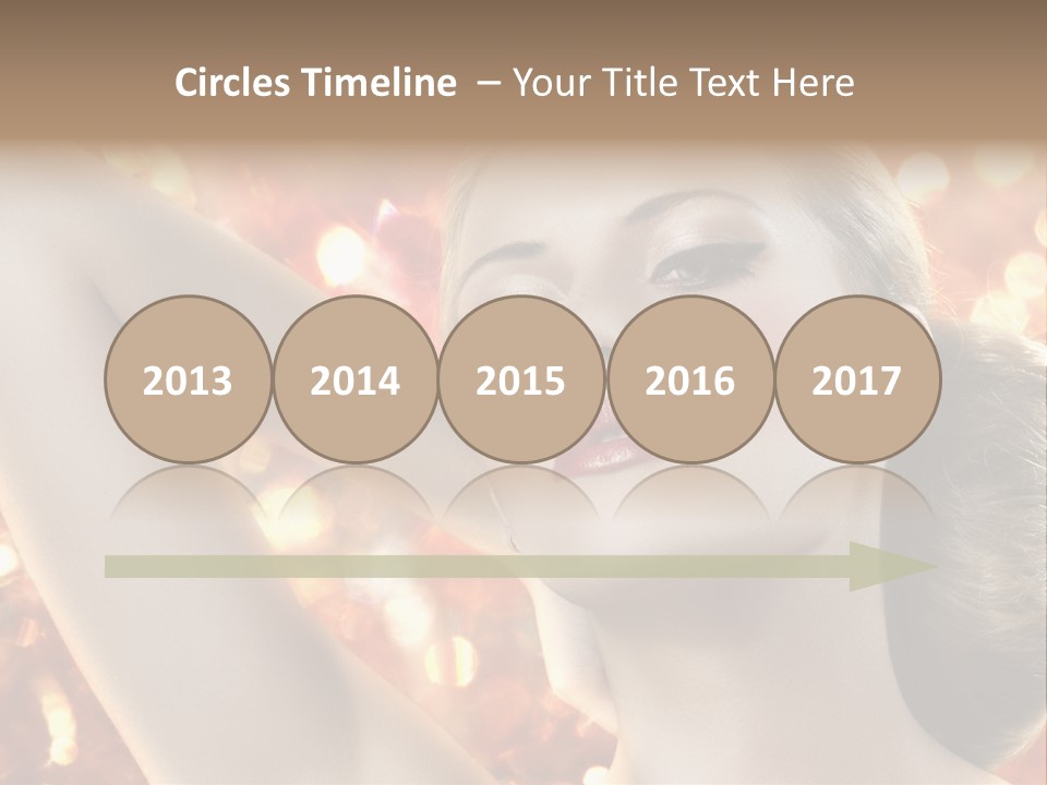 Romantic Black Woman PowerPoint Template