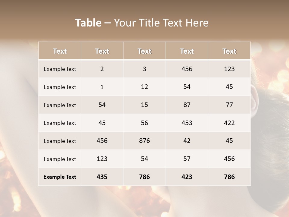 Romantic Black Woman PowerPoint Template