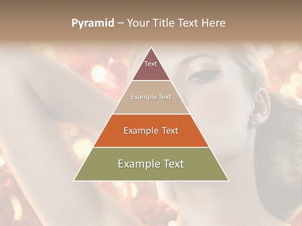 Romantic Black Woman PowerPoint Template