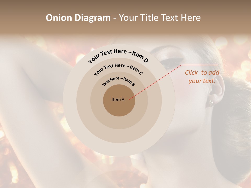 Romantic Black Woman PowerPoint Template